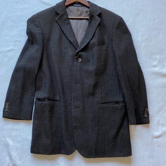 Hugo Boss Brown 44R Wool Sport Coat - Picture 9 of 15